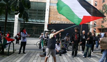 MARCHAS - PALESTINA / COLPRENSA 