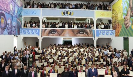 Cerca de 2.000 nuevos profesionales graduó esta semana la Universidad de Pamplona/Foto Carlos Ramírez