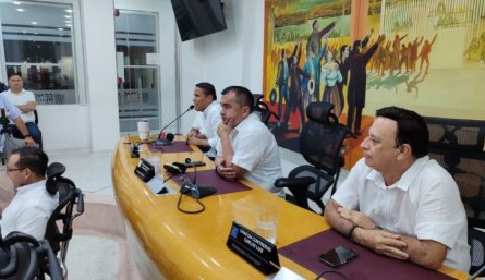 Edinso Contreras en una sesión del Concejo cuando fungió de presidente./Foto archivo