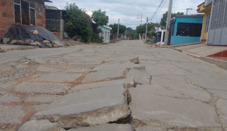 El principal problema en el barrio Belisario son las malas vías