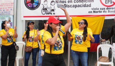 Protestas a Nueva EPS