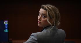 Amber Heard durante su juicio contra Jhonny Depp