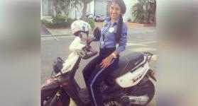 Sandra Núñez, una vigilante que se convirtió en modelo y periodista