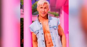 La transformación del actor Ryan Gosling en 'Ken'