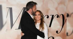 J Lo y Ben Affleck se casaron en Las Vegas./Foto: AFP