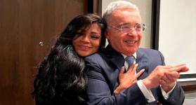 Marbelle le cantó a Uribe en su cumpleaños./Foto: internet