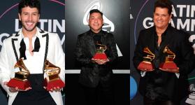 Sebastián Yatra, Jean Carlos Centeno y Carlos Vives