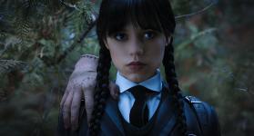 Merlina, la joven  sarcástica de los Addams