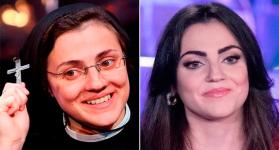 La monja Cristina Scuccia cuando ganó The Voice Italia en 2014 