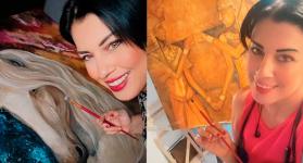 La artista vive en Medellín donde fue acogida con éxito