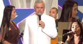 Así lucía Paola Jara hace 14 años cantando en el Show de las Estrellas
