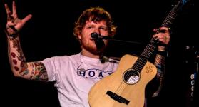 Ed Sheeran, cantante.