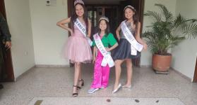Tres niñas cucuteñas, en reinados nacionales