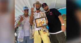 La agrupación recibió el premio Gravity Level Music Pool Party Awards 2023, por su canción ‘Se Pegó.