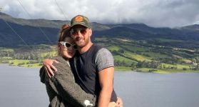 Carolina Cruz y Jamil Farah