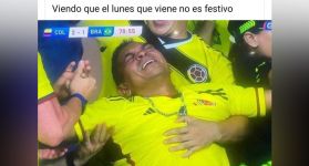 Los memes del papá de Luis Díaz que dejó el partido entre Colombia - Brasil 