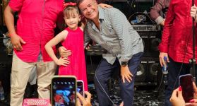 La niña cucuteña que tocó el acordeón con Iván Villazón