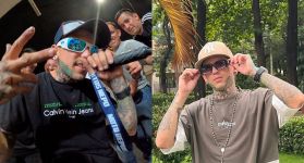 Además de su faceta como cantante, William Amaya es grafitero, compartiendo esta expresión artística con un grupo de amigos venezolanos.