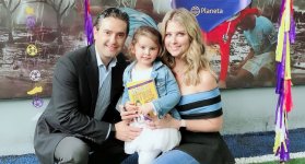 Fruto del matrimonio entre la presentadora y Alejandro Falla, tuvieron una hija, Luna. Nacida el 24 de enero del 2015./ Foto: Instagram