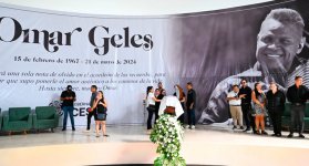Velorio de Omar Geles 