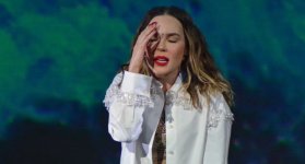 Belinda reacciona ante video del beso entre Angela y Nodal