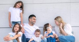 Falcao y su familia 
