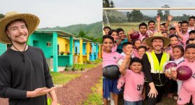 MrBeast regala 100 casas en Latinoamérica