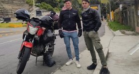 El cucuteño que viajó en moto en busca del título Míster Sport Model Colombia