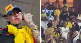 Incluso desde la selección de Argentina, el futbolista Leandro Paredes le mandó una indirecta al cantante tras el incidente con un hincha de la albiceleste.