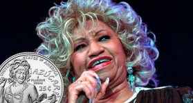 La moneda ya circula en los Estados Unidos. La comunidad latina celebra el homenaje a la cantante cubana.