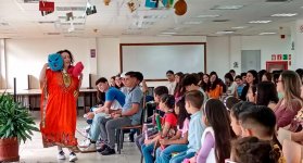 El evento ha sido diseñado para los más pequeños, apostándole a la construcción de espacios de intercambio cultural.
