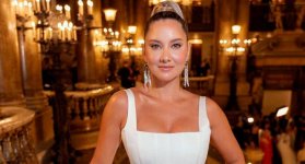 La ex Señorita Colombia fue la primera representante del país en desfilar en una pasarela de la compañía de cosméticos y belleza.
