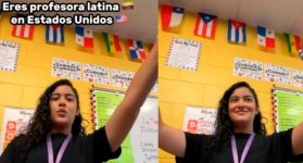 Profesora latina en USA
