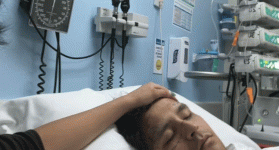 Cristian Nodal en el hospital