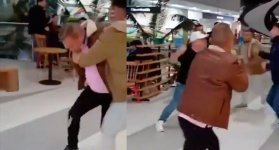 Giovanny Ayala y Ciro Quiñonez se agarran a golpes