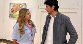 El artista de Chinácota que expone en la Quinta Teresa