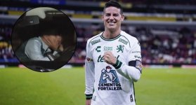 James tiene nueva novia