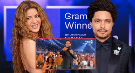 Shakira y Trevor Noah