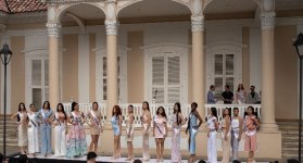El certamen juvenil MIss Teen Norte de Santander inició su camino con la imposición de bandas.