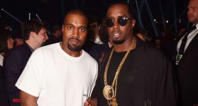 Sean Diddy Combs y Kanye West