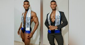 Dionisio Solís, el policía que representará a Colombia en Míster Beauty Intercontinental.