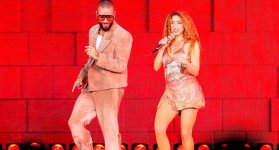El paisa subió al escenario para interpretar con Shakira el éxito Chantaje. / Foto: Cortesía
