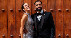 Laura de León y Salomón Bustamante