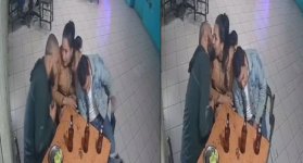 Mujer hace beber juntos a su esposo y a su amante: El video es furor en redes