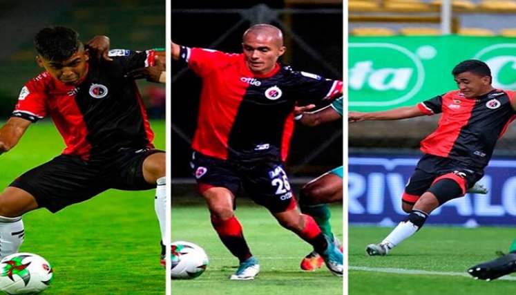 Winston Ramírez debutó en 2020. Julián Rojas debutó en 2019. Juan Pablo Marín debutó en 2018.