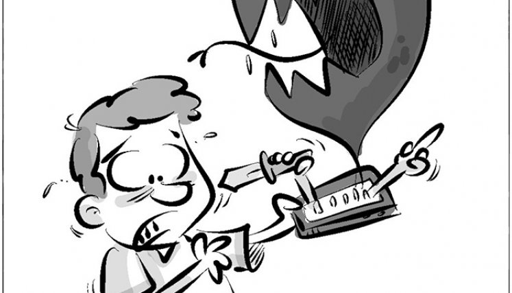 Caricatura @yeyonet