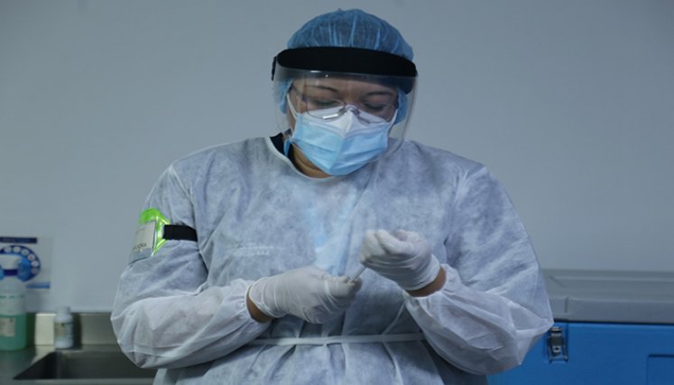Contagios por coronavirus. Foto: Colprensa