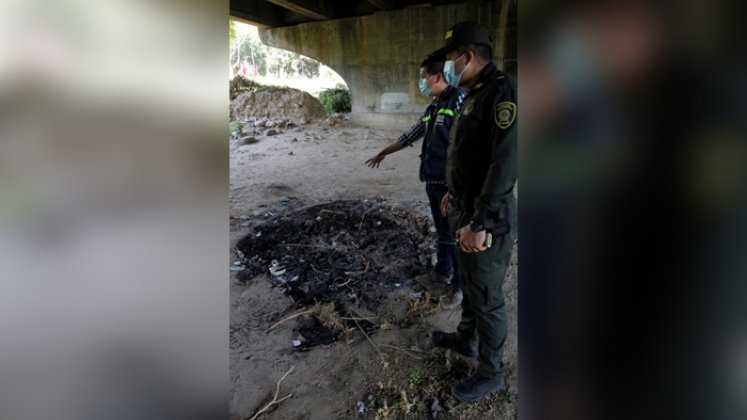 La intervención se hizo a la altura del Puente Elias M. Soto. / Foto: Cortesía