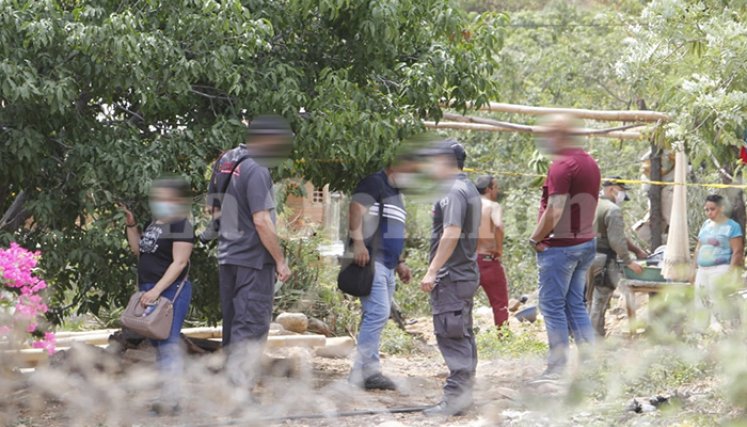 Explosión en Villa del Rosario. Foto: Alfredo E. / La Opinión