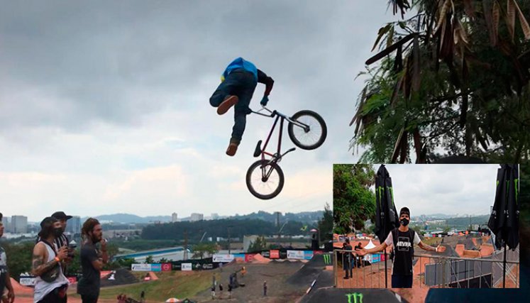 Nixon Rodríguez ocupó la casilla 12 entre 30 competidores/ Foto: Cortesía